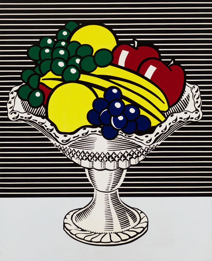 Натюрморт с хрустальной вазой Рой Лихтенштейн · 1973