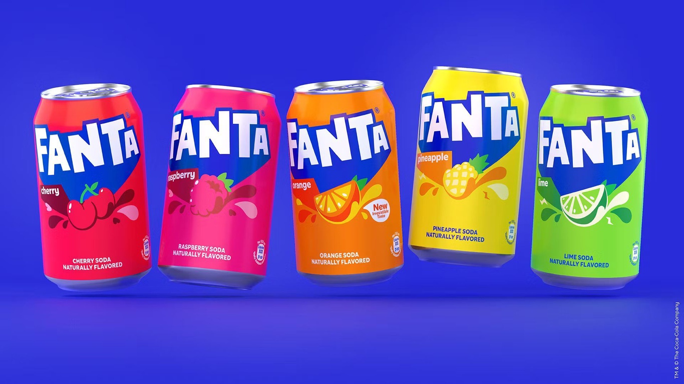 Новый фирменный стиль Fanta / Все о дизайне / Pollskill