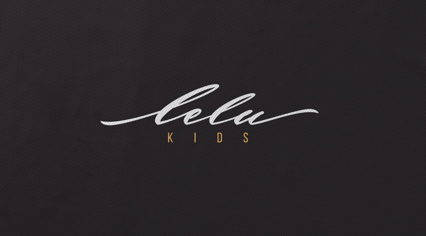 Lelu kids / logo kids wear brand