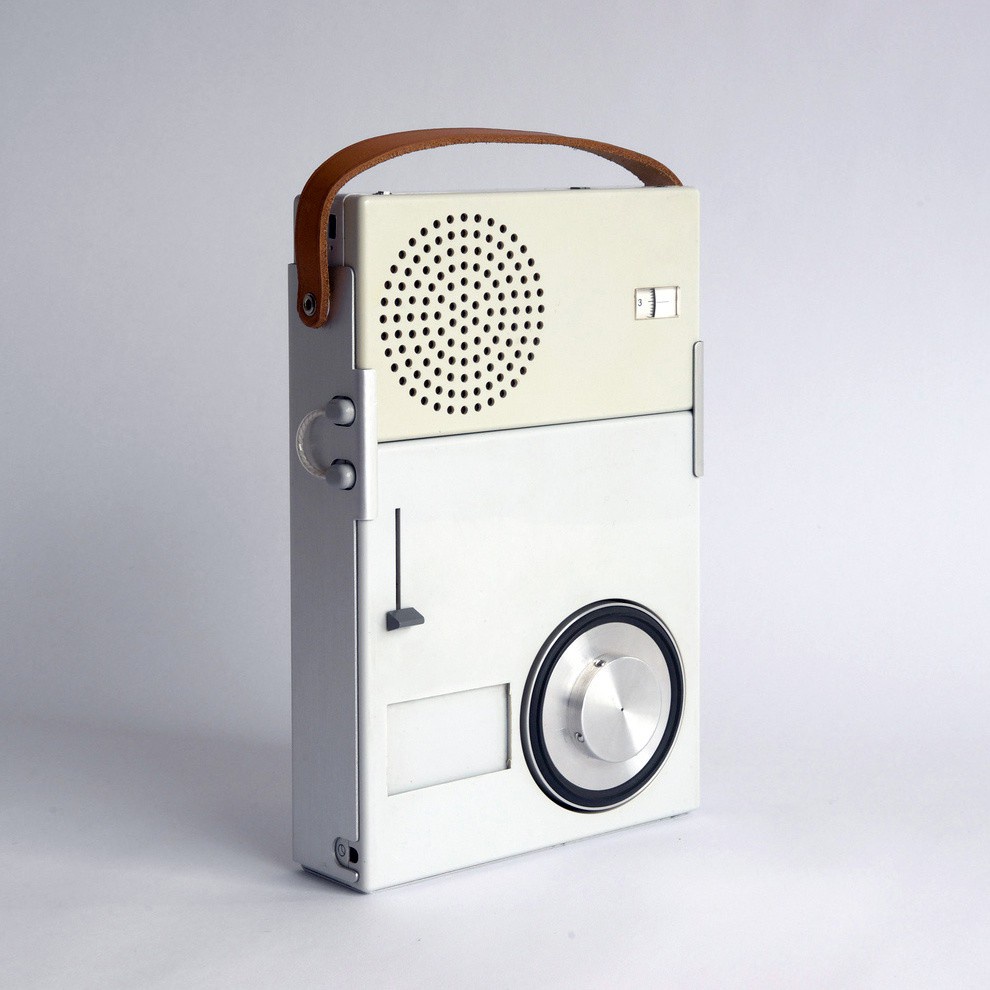 Braun TP 1 Portable Transistor Radio and Phonograph 1959