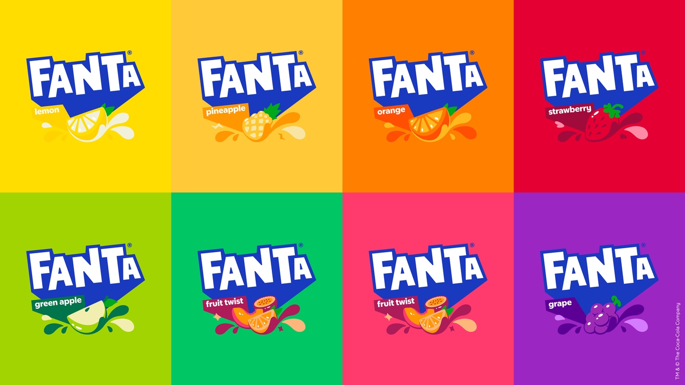 Новый фирменный стиль Fanta / Все о дизайне / Pollskill