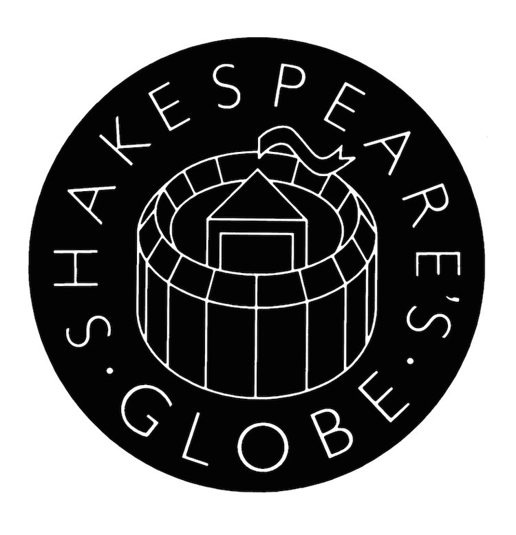 Предыдущий логотип Шекспира Globe, разработанный Аланом Флетчером © Pentagram